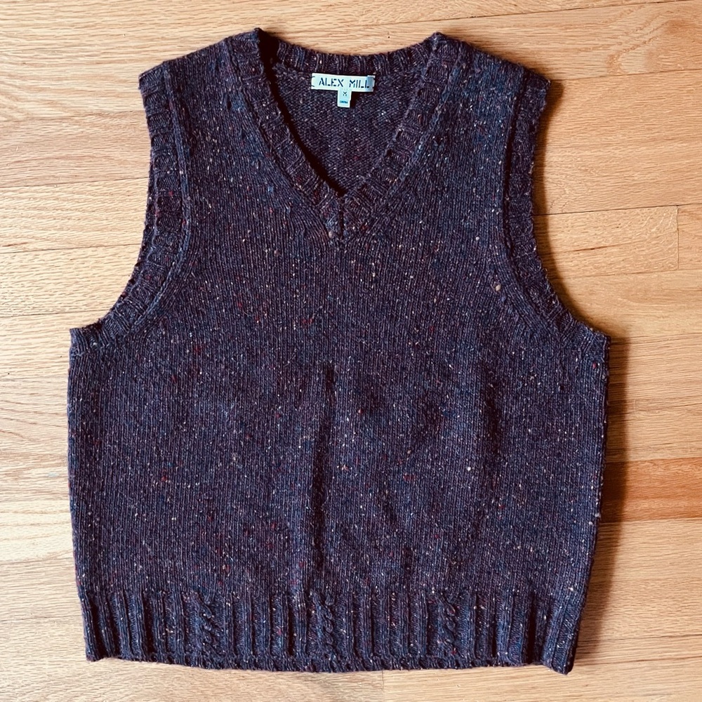 Alex Mill V Neck Sweater Vest